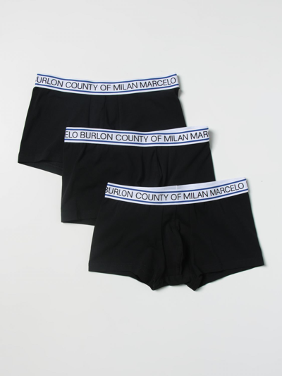 Marcelo Burlon County Of Milan Underwear Marcelo Burlon Men In Black