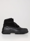 Diemme Anatra B-ball Black Suede, Black Sole In Black