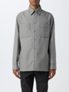 Fendi Giubbotto Houndstooth Reversible Shirt Jacket In Black