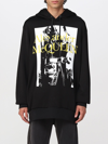 Alexander Mcqueen Sweatshirt With Atelier Print In Black