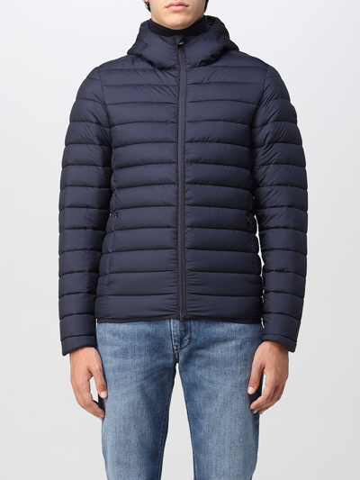 Save The Duck Jacket  Men Color Blue