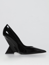 Attico Cheope 105mm Pointed-toe Pumps In Black