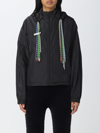 Ambush Cord-detail Hooded Jacket In Black