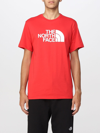 The North Face T-shirt  Men In Red