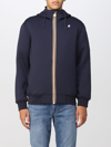 K-way Jack Stretch Dot Jacket In Blue