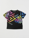 YOUNG VERSACE T-SHIRT YOUNG VERSACE KIDS COLOR BLACK,D46926002