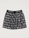 YOUNG VERSACE SKIRT YOUNG VERSACE KIDS COLOR BLACK,D47242002