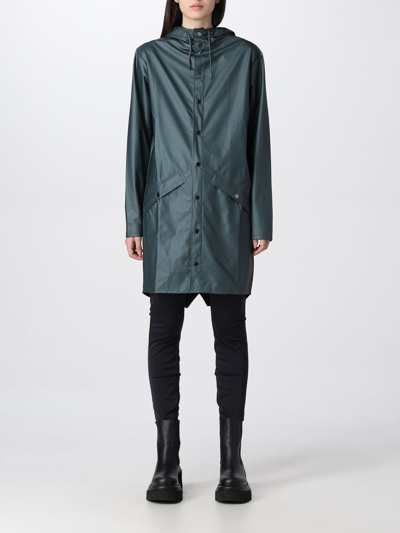 Rains Coats  Women In Emerald