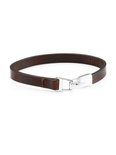 Miansai Single Moore Wrap Bracelet In Cafecito