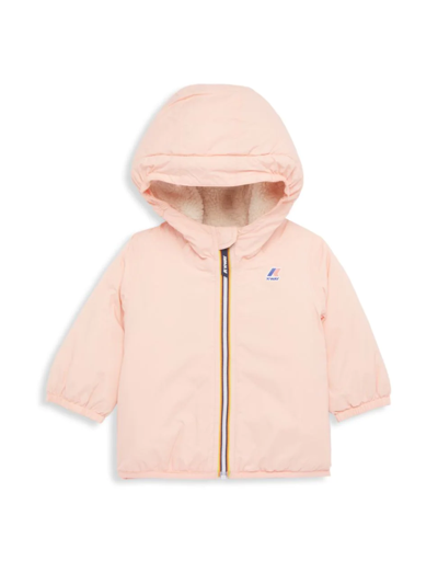 K-way Baby Pink 3.0 Claudine Orsetto Jacket