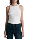 Rag & Bone Women's Essential Rib-knit Tank In White