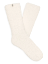 Ugg Teddi Cozy Crew Socks In Cream