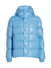 Moncler Extraordinary Forever Maya Quilted Shell Jacket In Sky Blue