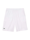 Lacoste Sport Ultra-light Shorts In White Navy