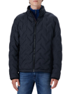 BUGATCHI MEN'S QUILTED WATER-RESISTANT BOMBER JACKET