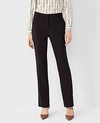 Ann Taylor The Straight Pant - Curvy Fit In Black