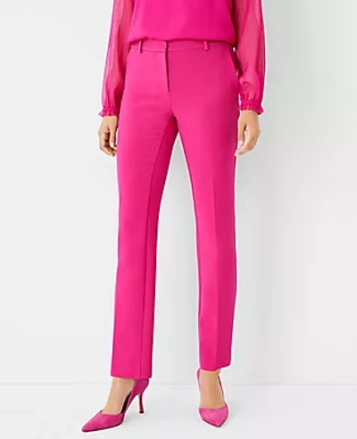 Ann Taylor The Straight Pant - Curvy Fit In Razzle Dazzle