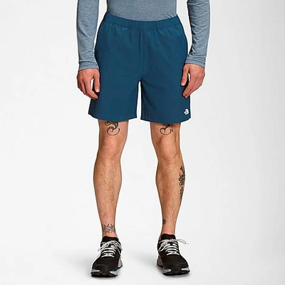 Shop The North Face Inc Men's Wander Shorts In Shady Blue