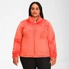 The North Face Inc Women's Osito Full-zip Jacket (plus Size) In Coral Sunrise