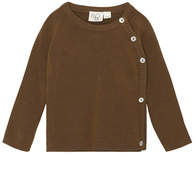 Flöss Kaya Knit Sweater Walnut In Brown