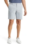 Peter Millar Crown Crafted Surge Performance Water Resistant Shorts In British Grey