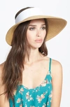 Eric Javits 'squishee® Halo' Hat In Natural/ White
