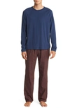 Ugg Steiner Pajamas In Twilight / Brown Mustard Check