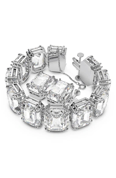 Swarovski Millenia Bracelet In Silver / Clear Crystal
