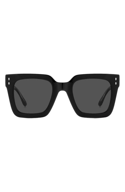 Isabel Marant 51mm Square Sunglasses In Black