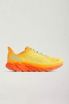 Hoka Clifton 8 Rubber-trimmed Mesh Running Sneakers In Orange