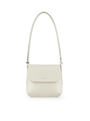 Giorgio Armani Official Store Small Palmellato-leather La Prima Bag In White