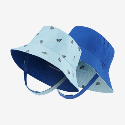 Nike Babies' Dri-fit Toddler Reversible Bucket Hat In Blue