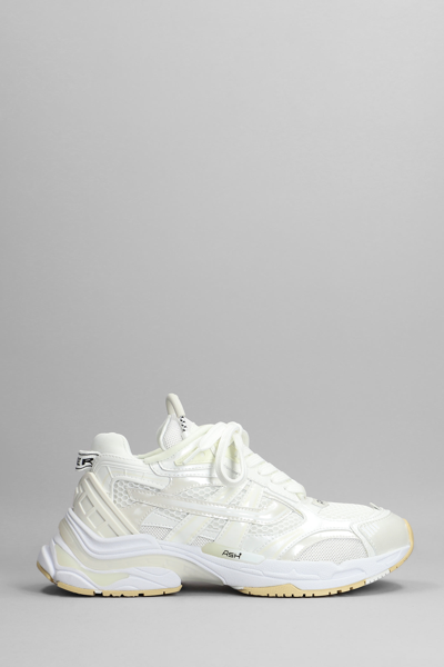 Ash Race Sneakers In White Synthetic Fibers In Weiss