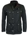 Barbour Duke Wax Jacket In Schwarz