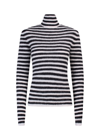 Philosophy Di Lorenzo Serafini Mohair Striped Knitted Sweater In Multicolor