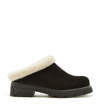 La Canadienne Always Waterproof Genuine Shearling Lined Clog In Black