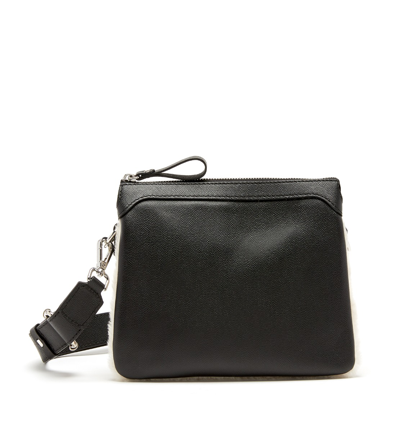 La Canadienne Orianna Leather And Shearling Crossbody Bag In Black ...