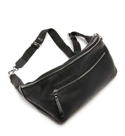 La Canadienne Osanna Leather Belt Bag In Black