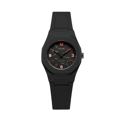 D1 Milano Watch Nanochrome 32mm In Black/pink