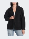 Avec Les Filles Retro Oversized Blazer In Black