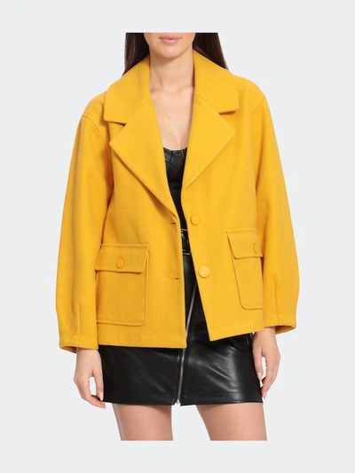 Avec Les Filles Oversized Utility Jacket In Yellow ModeSens