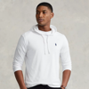 Ralph Lauren Jersey Hooded T-shirt In White