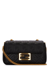 FENDI FENDI FF MOTIF CHAINED SHOULDER BAG