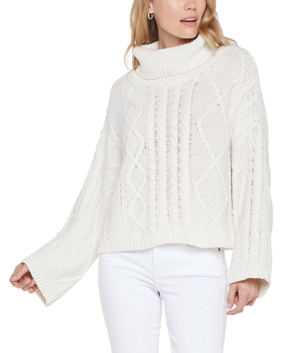 Nydj Chunky Turtleneck Sweater In Nocolor