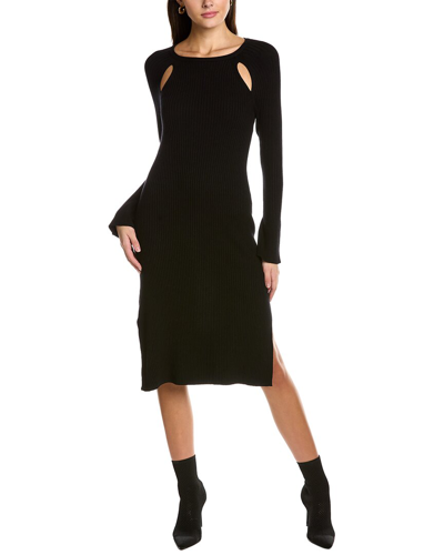 Design History Cutout Sweaterdress In Black