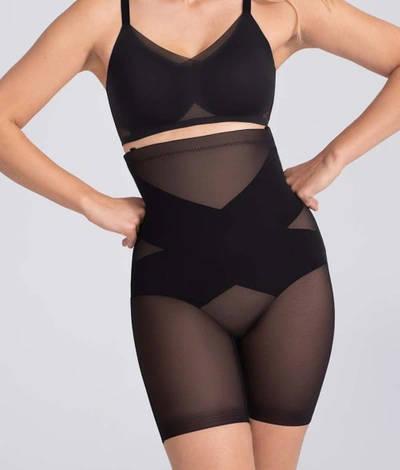 Honeylove Firm Control High-waist Superpower Mid-thigh Shaper In Runway