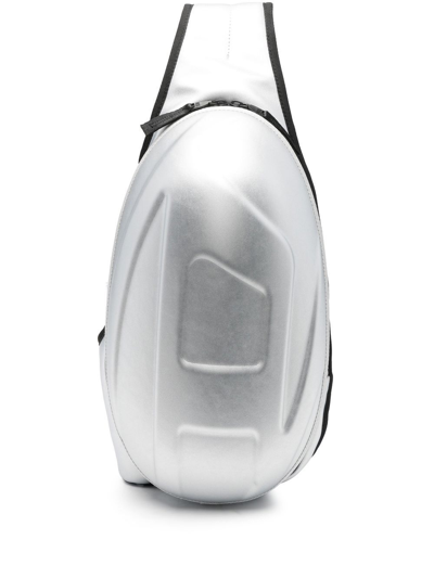 Diesel 1dr-pod Sling Bag In Silver | ModeSens