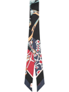 COCCINELLE GRAPHIC-PRINT SILK SCARF