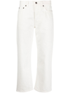 THE ROW CROPPED STRAIGHT-LEG JEANS