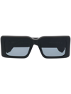 Marcelo Burlon County Of Milan Maiten Square-frame Sunglasses In Schwarz